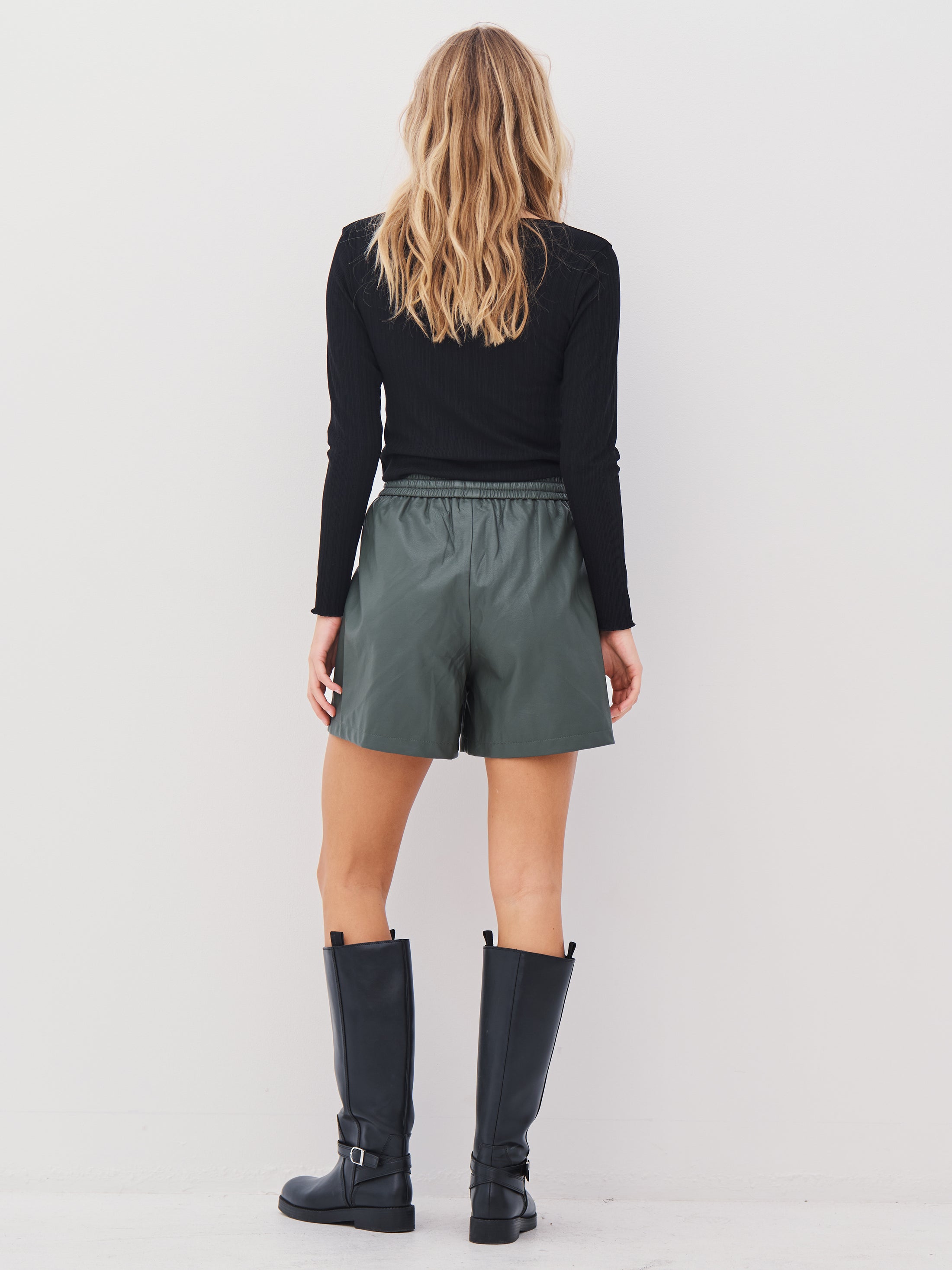 ABIHA Langarmshirt schwarz