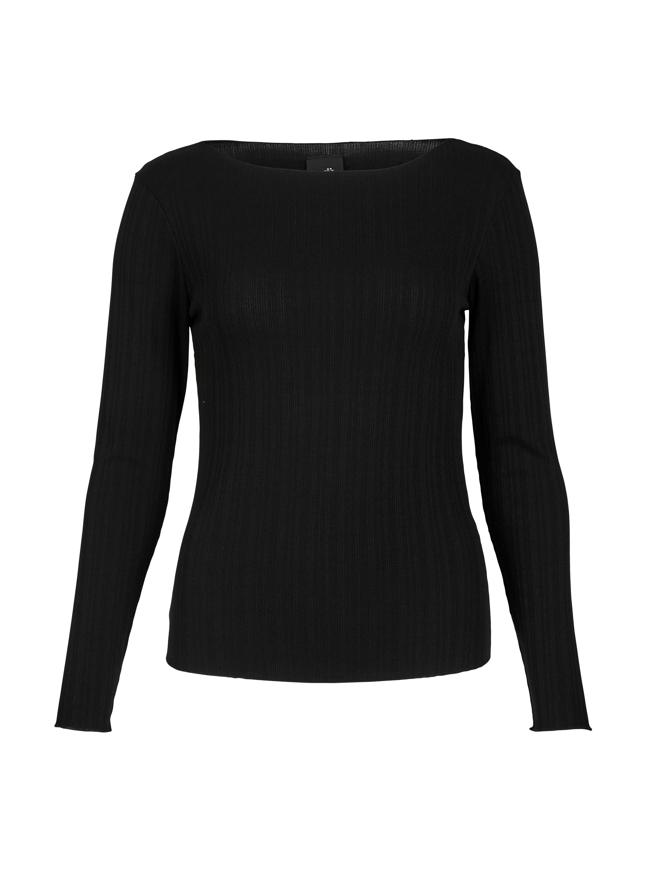 ABIHA Langarmshirt schwarz