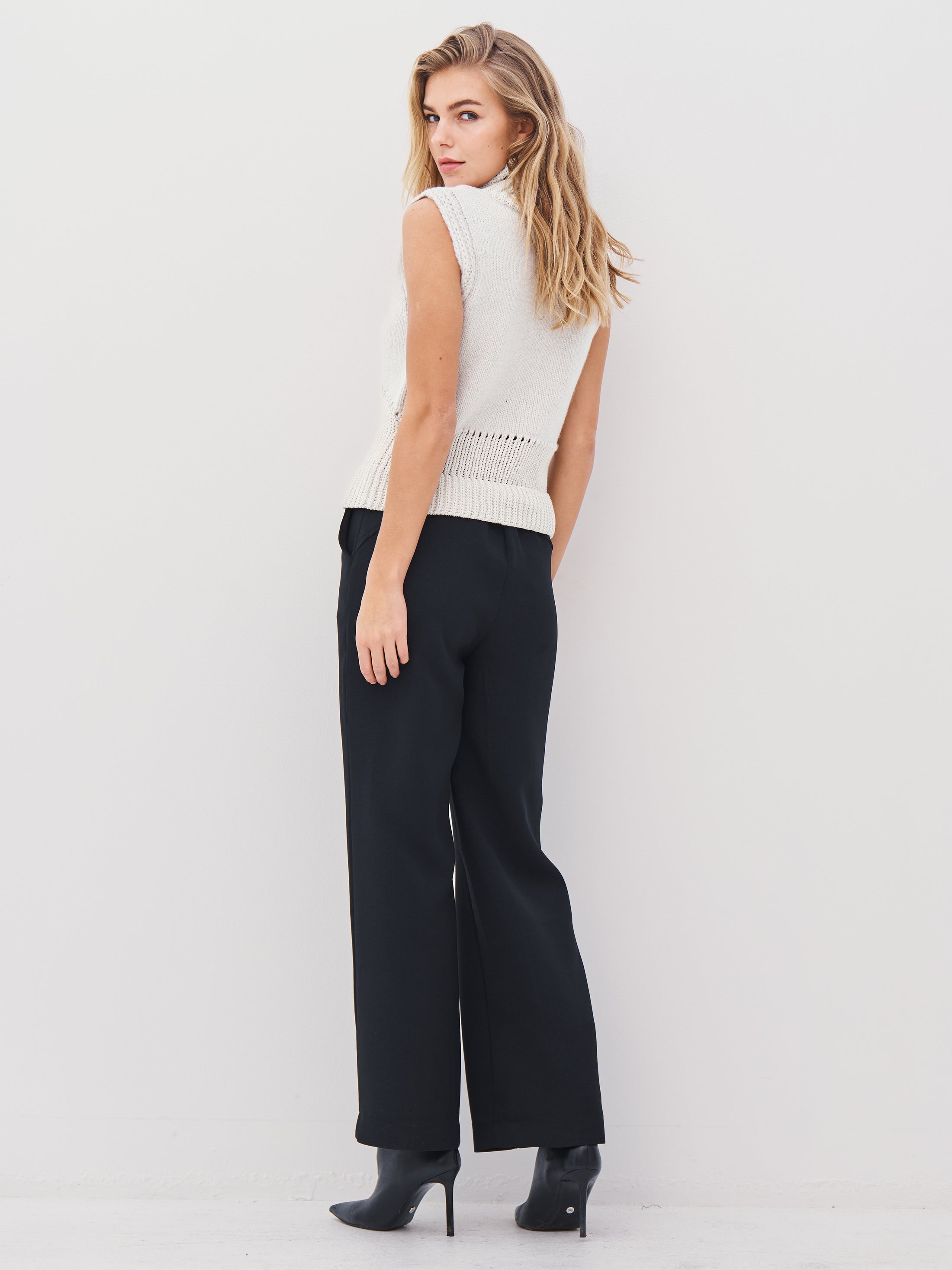 ALEXA Strick-Pullunder - grau