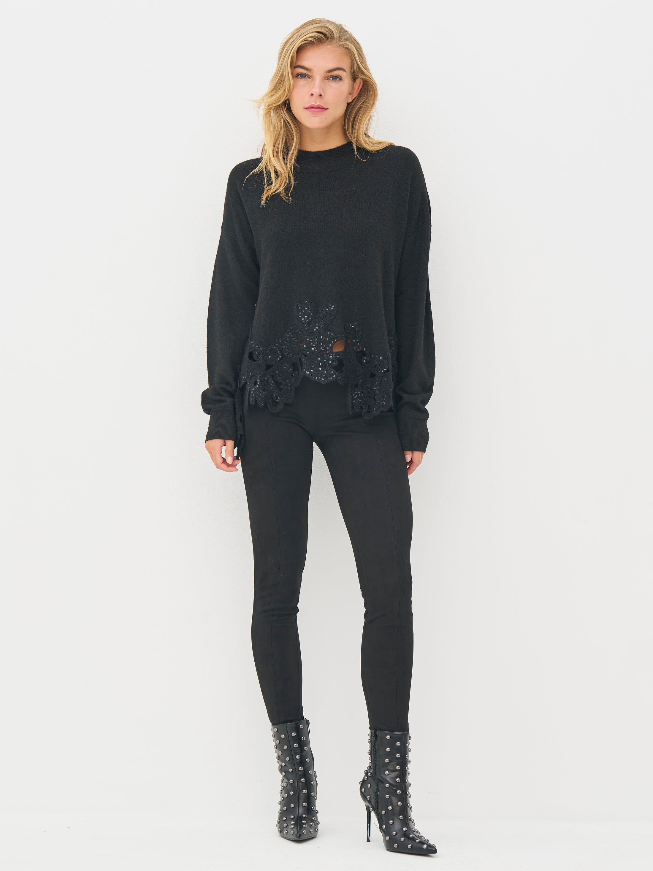 BOBBI Pullover | Strickponcho