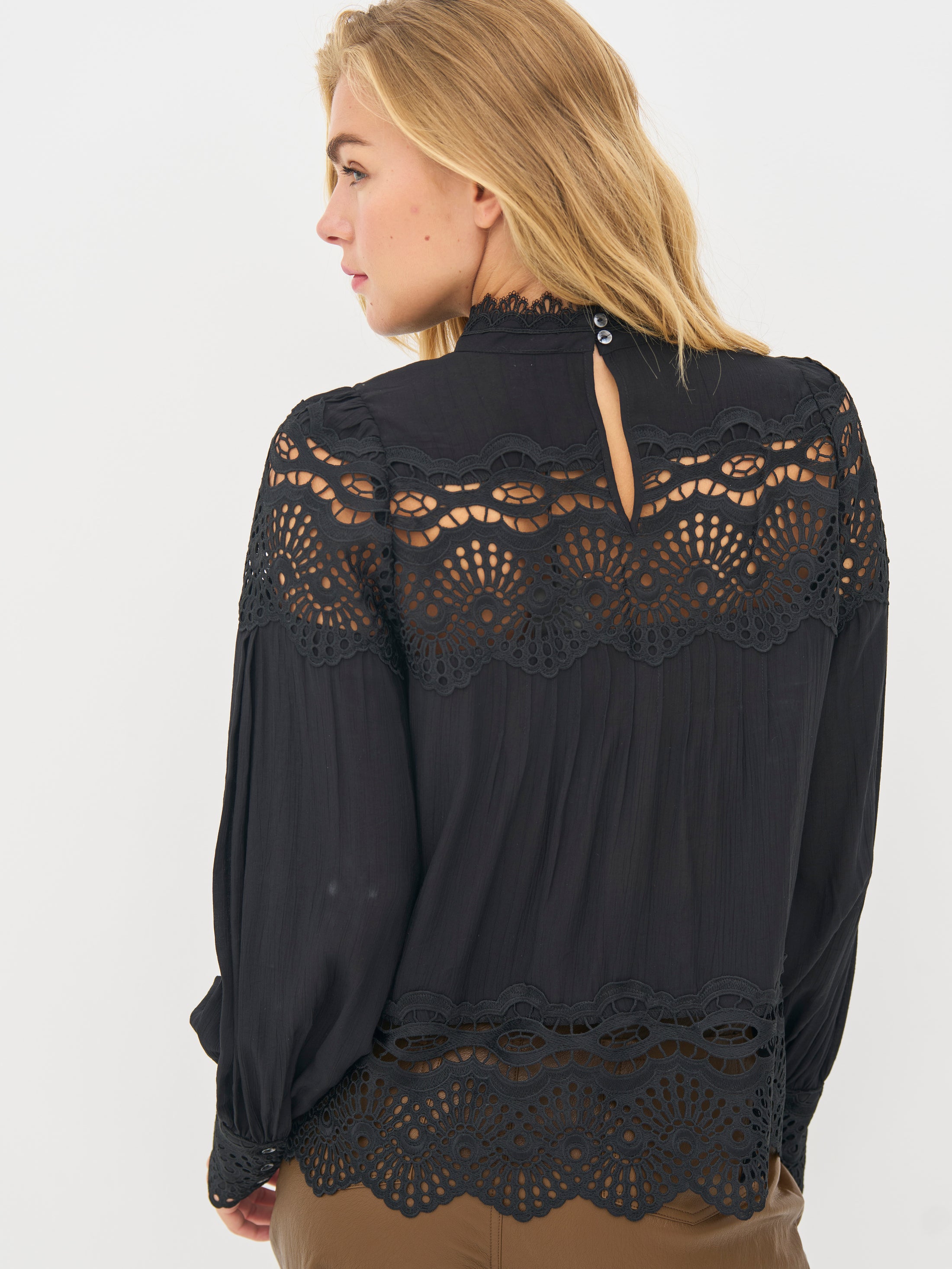 BACH Bluse schwarz