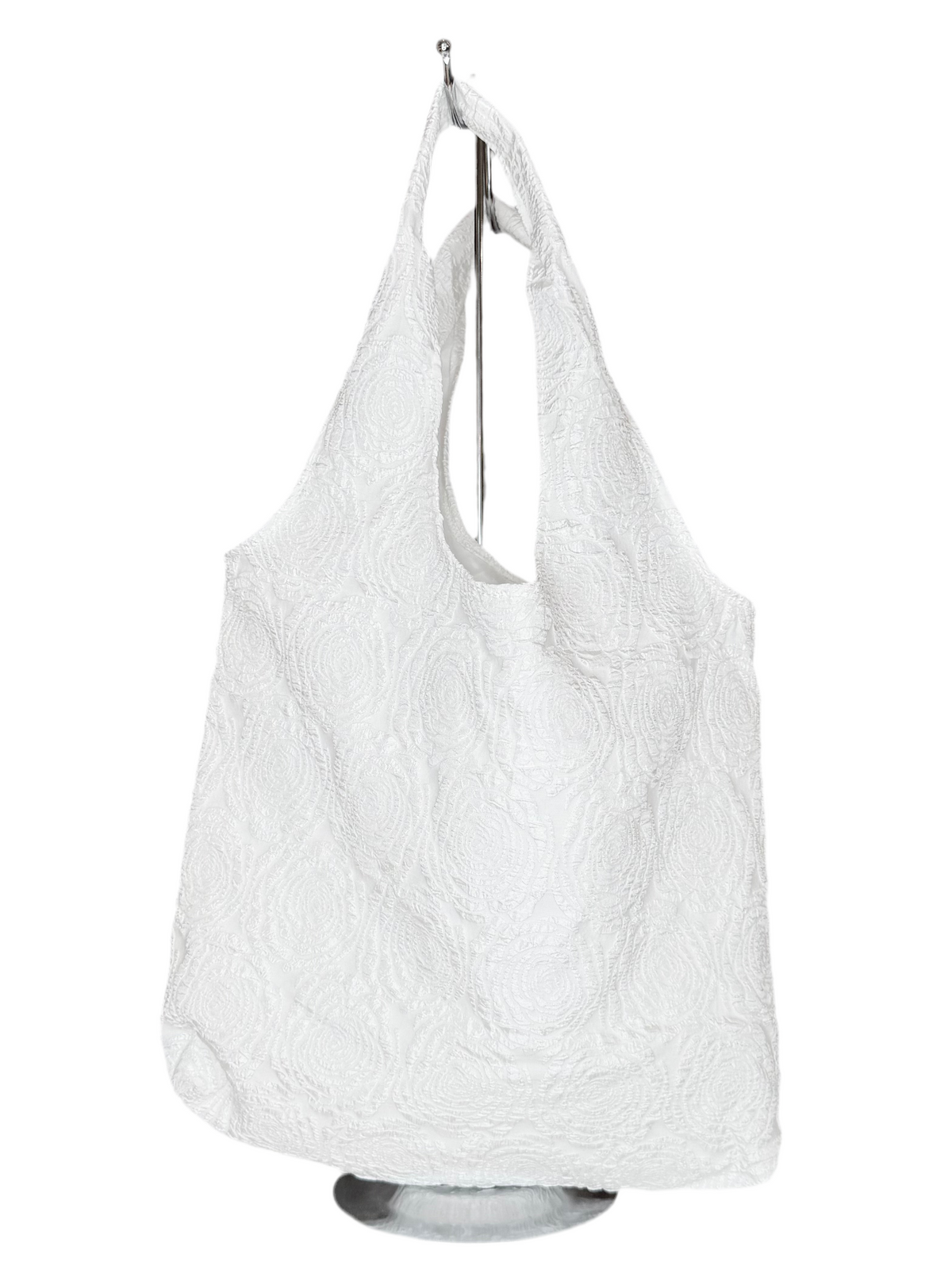 FLOWERS Beach Bag - white