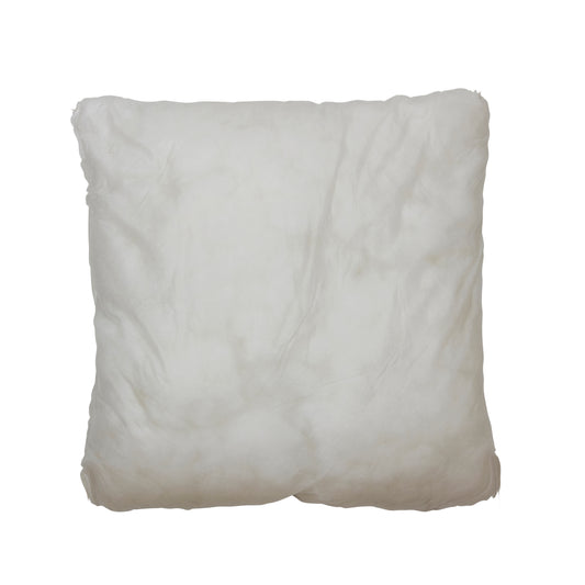 CURLY - Kissen - Lammfellimitat - sand 50x50 cm