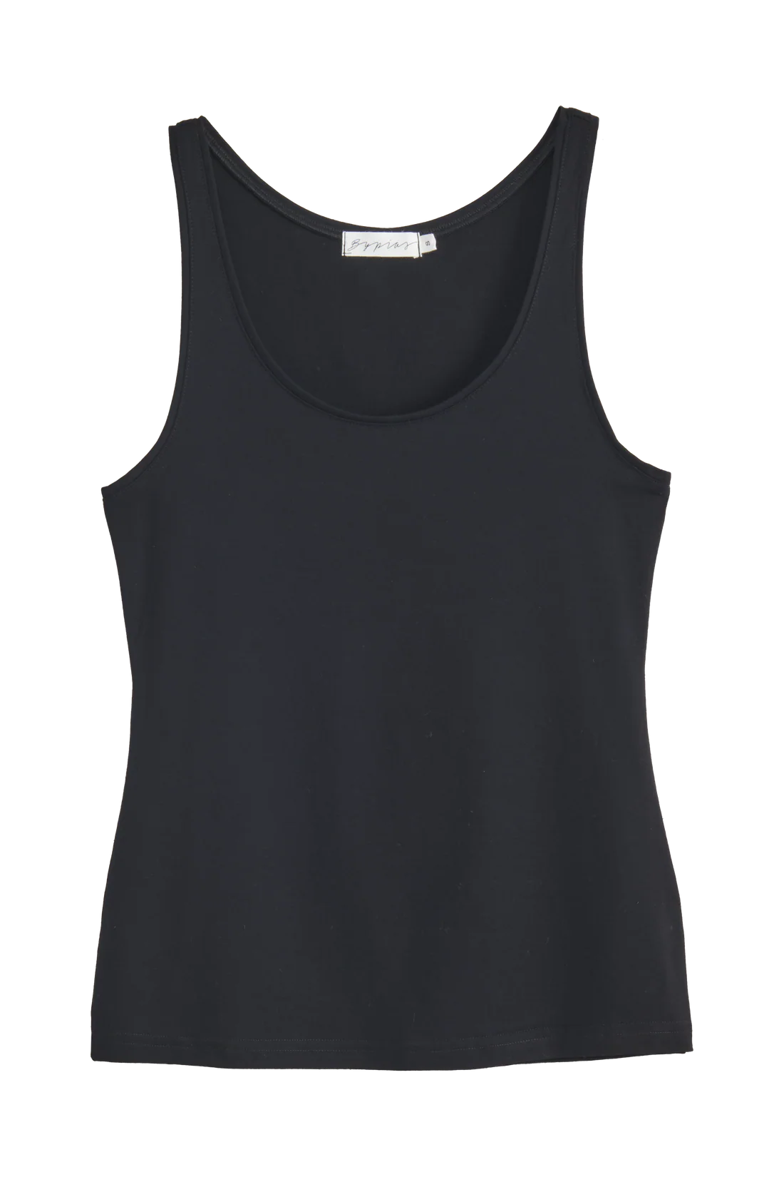 Basic Bambus Top für Damen – Schwarz | BYPIAS
