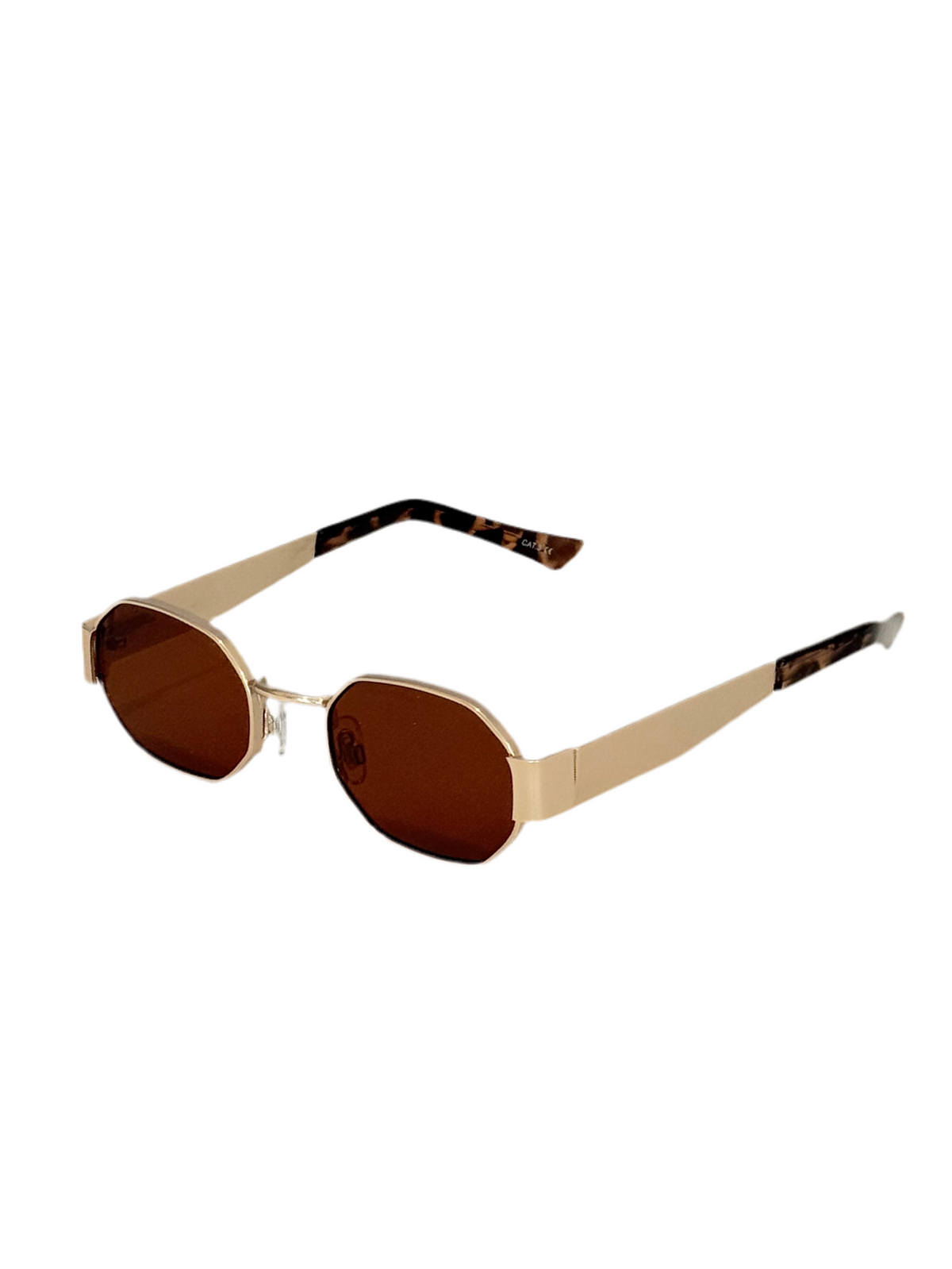 Lunettes de soleil LENI - or / marron