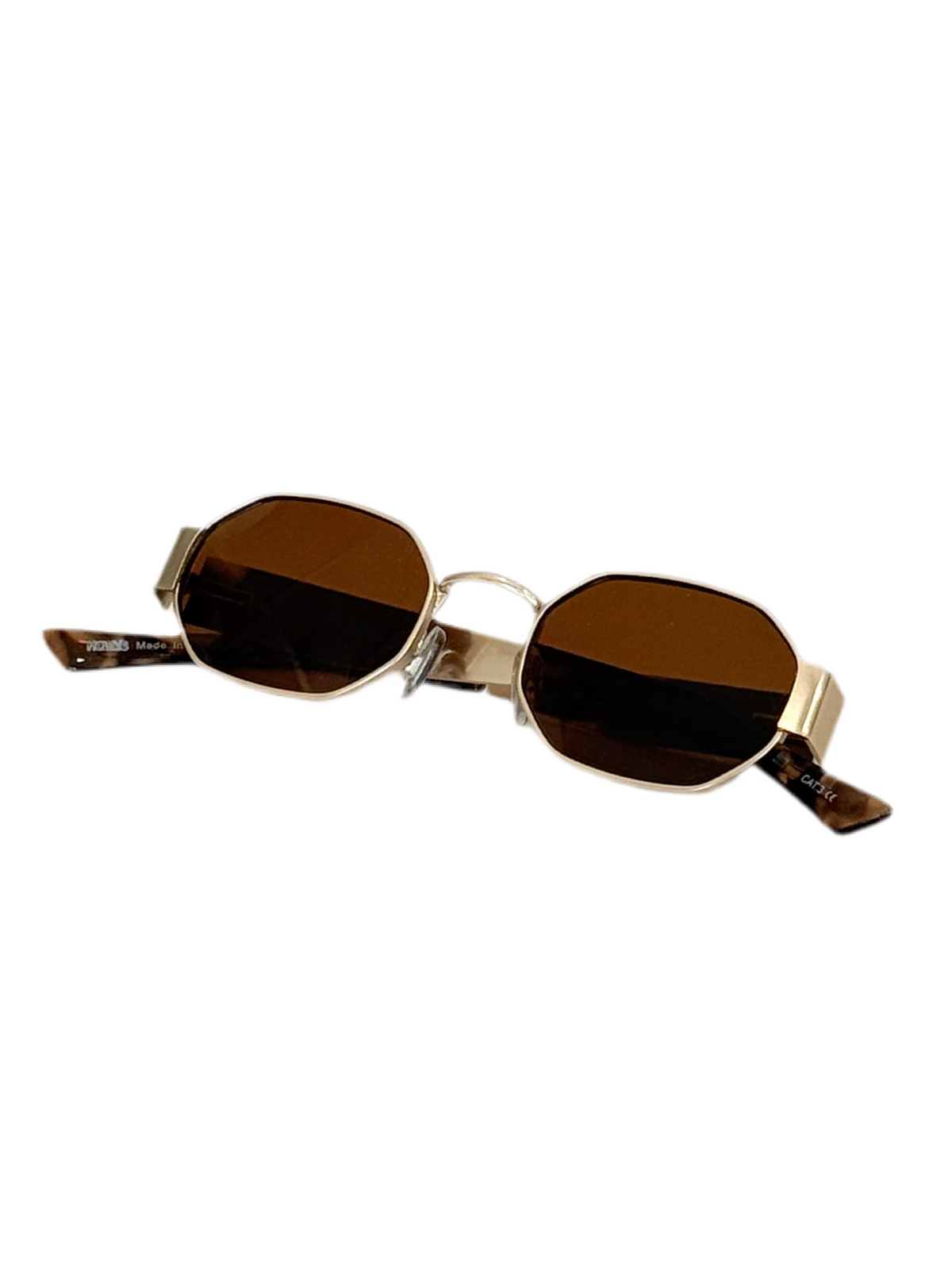 Lunettes de soleil LENI - or / marron