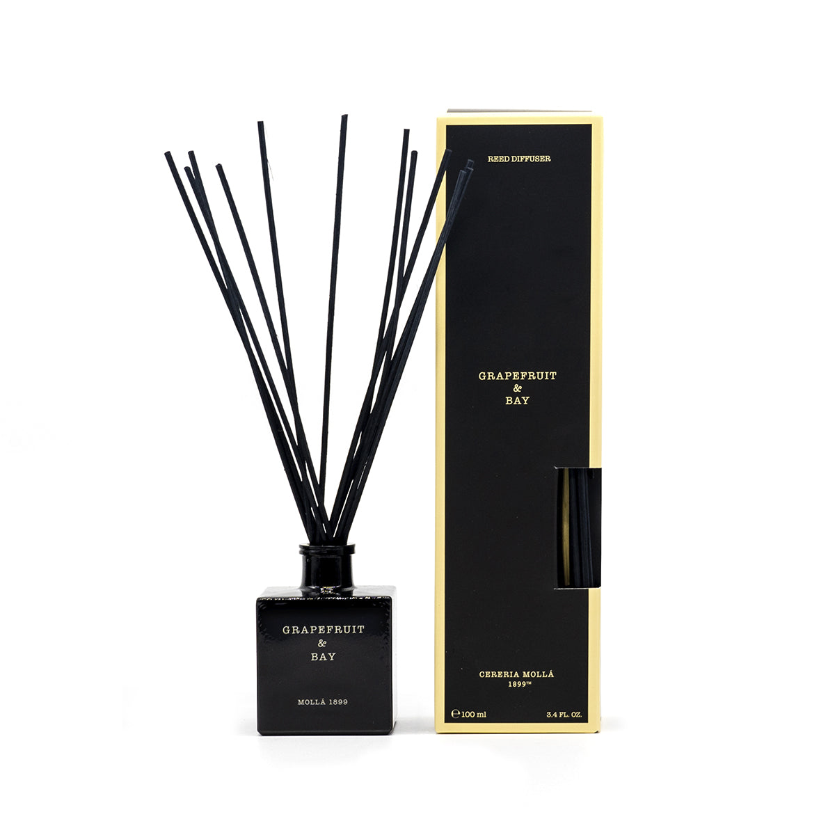 THÉ ET CITRONNELLE - Diffuseur à roseaux Premium 100 ml