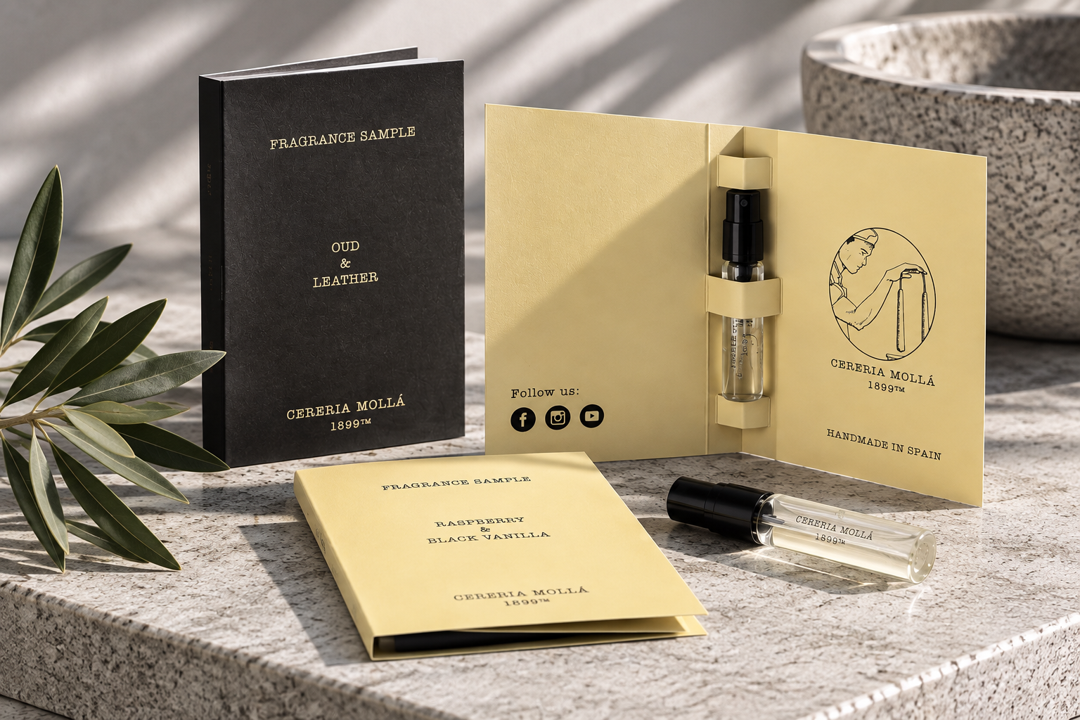 Scent Sample Set - Try 9 fragrances risk-free