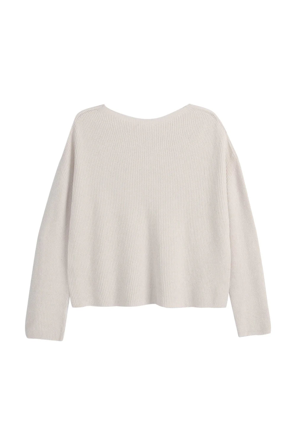 CUTIE Pulli Feinripp - beige