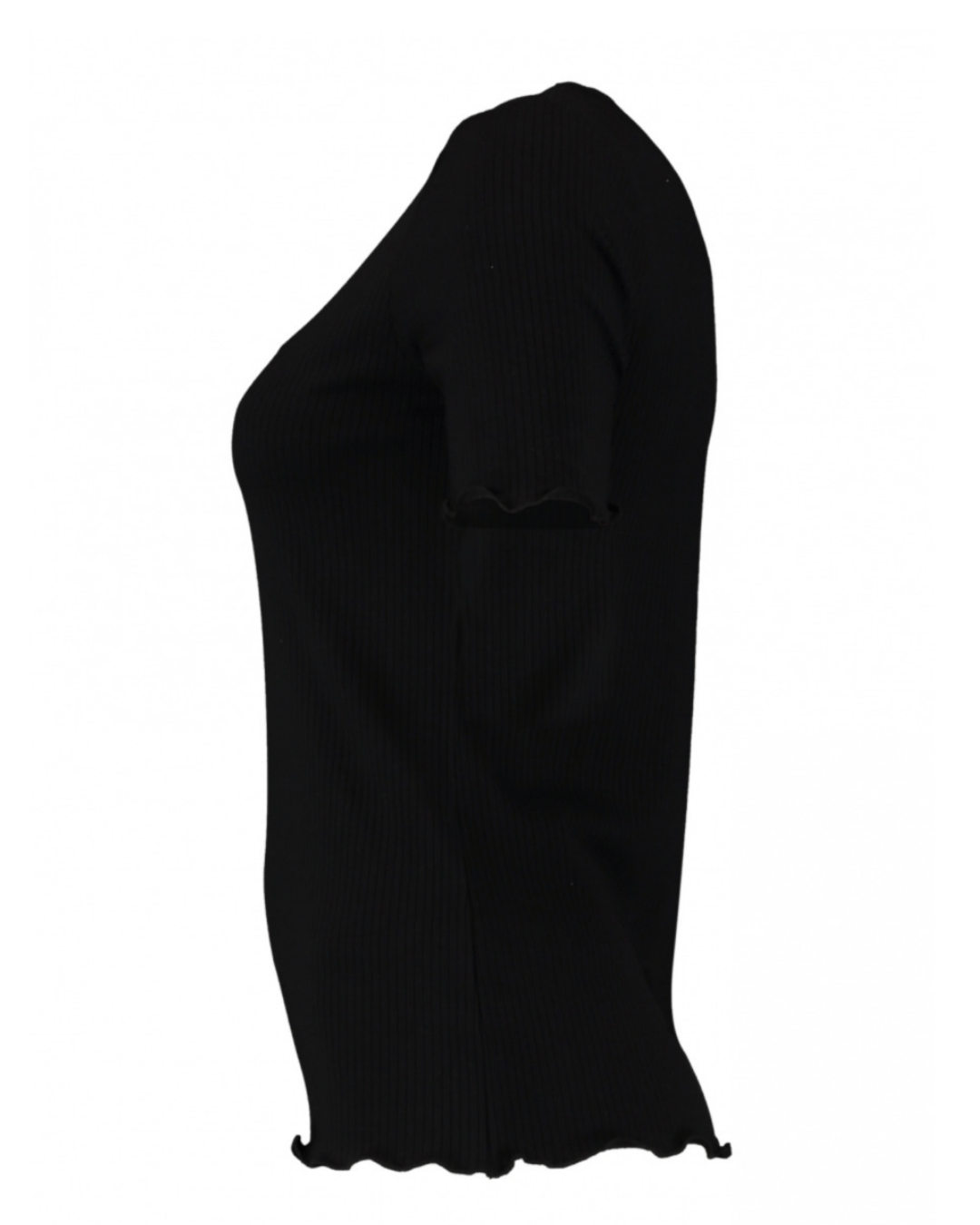 JANA - T-Shirt Rib - black