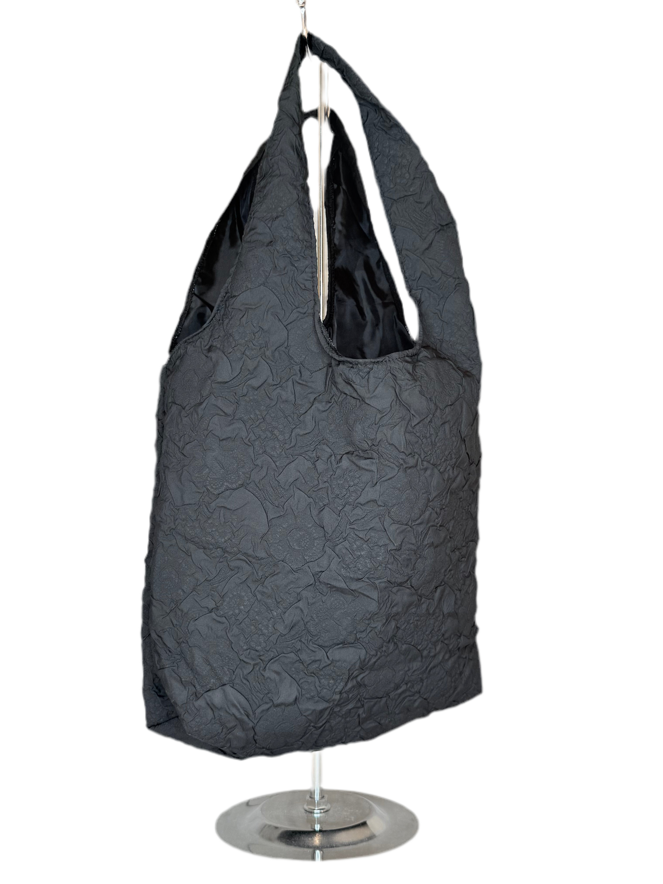 WAVES Strandbeutel - schwarz