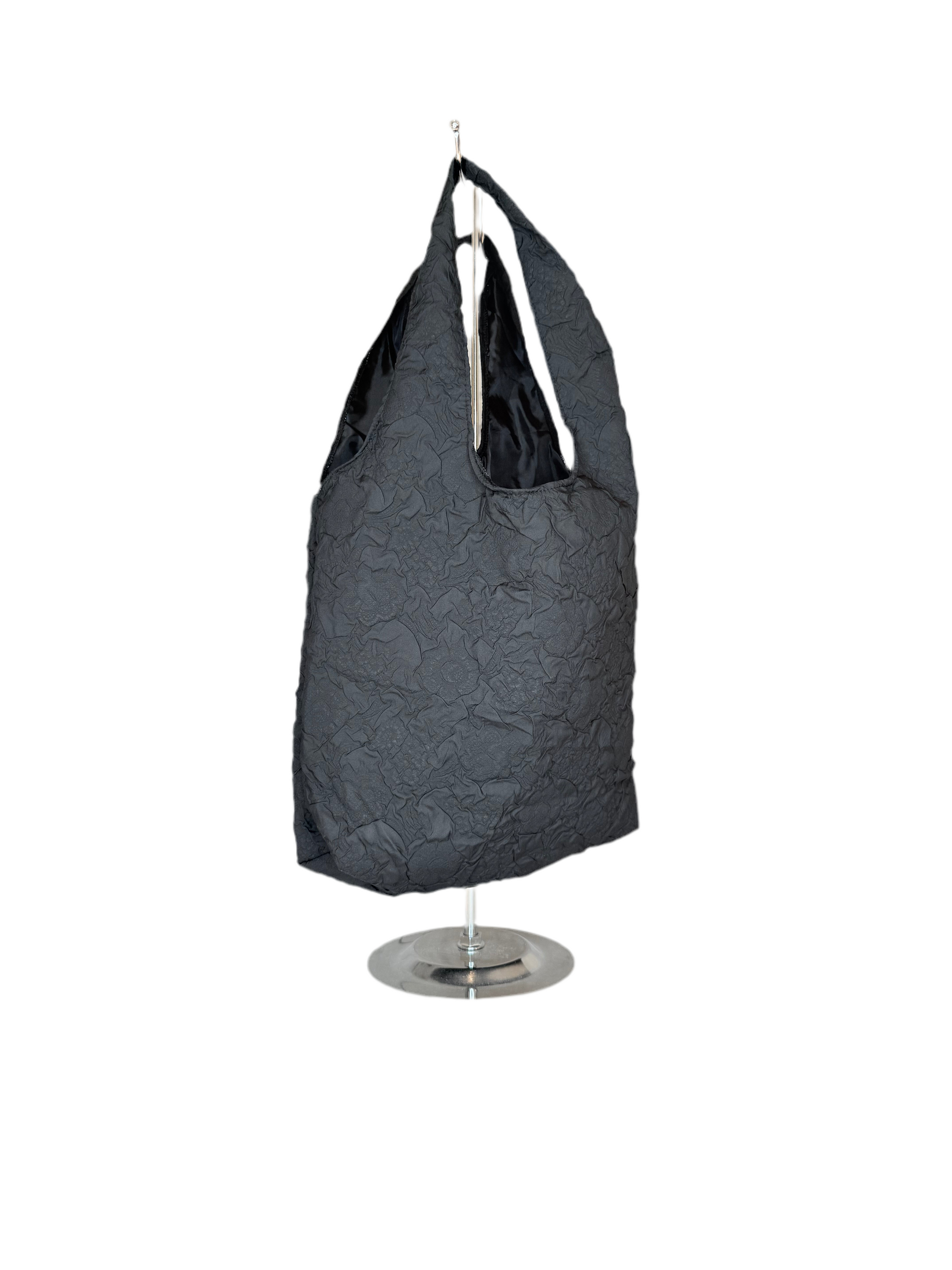 WAVES Strandbeutel - schwarz