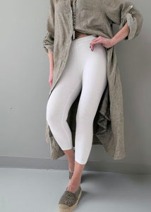 Leggings midi - vari colori - maglia di bambù
