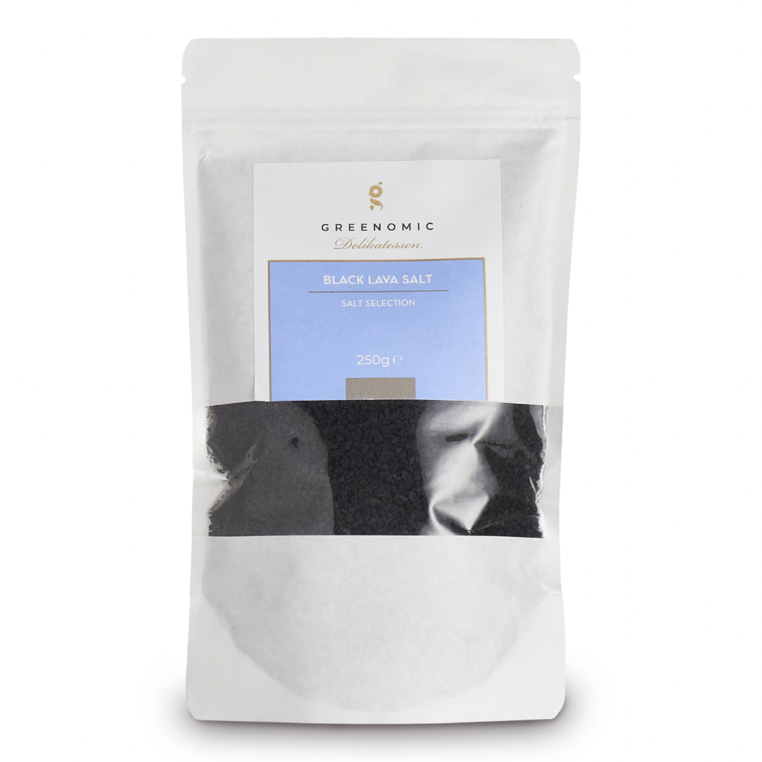 BLACK LAVA SALT 250g schwarzes Meersalz im Beutel