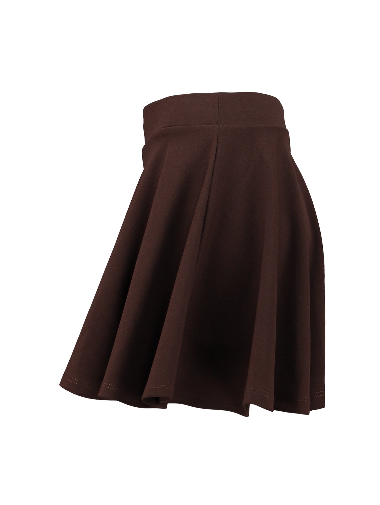 YVA Mini-Rock mit Hose braun