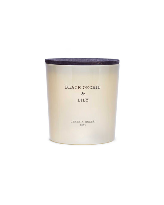BLACK ORCHID AND LILY - 3-Docht Kerze - Duftkerze 600gr