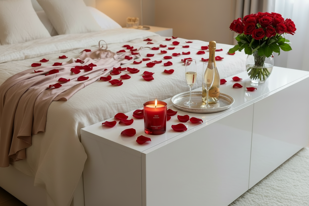 RED ROSES - Premium Boutique Duftkerze 230gr