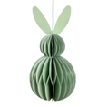 Bild in Galerie laden, Papier-Hase Honeycombs zum Hängen - Grün | 15 cm
