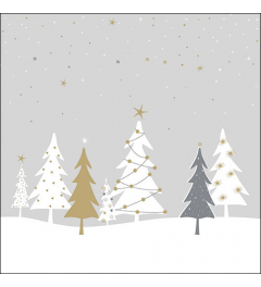 Servietten “Tannen” 33x33 cm 20 Stück