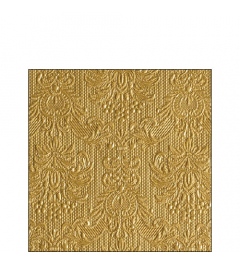 Napkins Elegance Gold "Cocktail" 25 x 25 cm