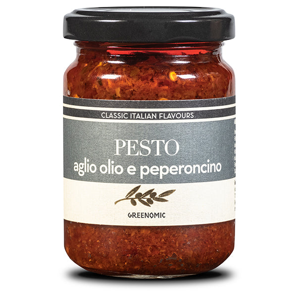 GREENOMIC - Pesto AGLIO OLIO PEPERONCINO - 135g