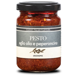 GREENOMIC - Pesto AGLIO OLIO PEPERONCINO - 135g