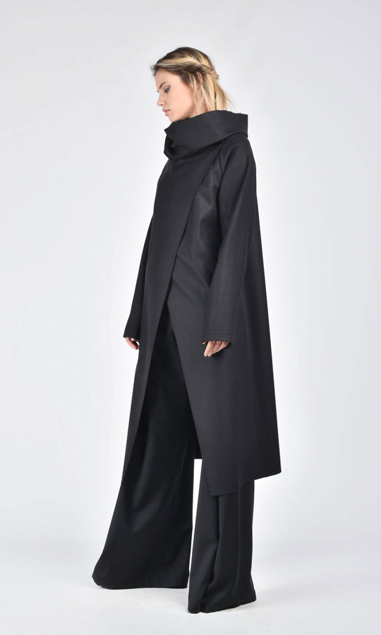 STOCKHOLM - Walkmantel mit Stehkragen