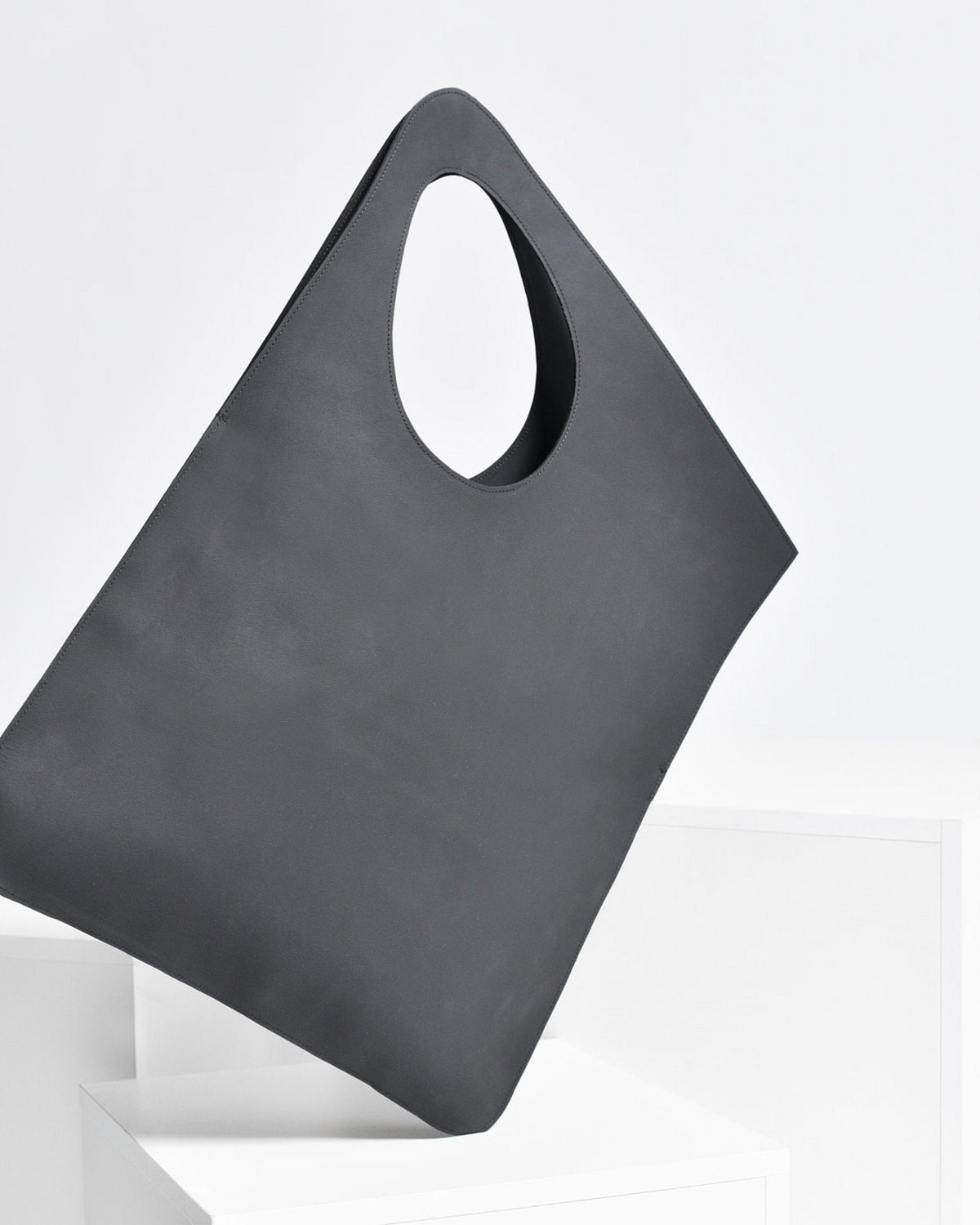 ROMA - Sac à main carré - cuir véritable