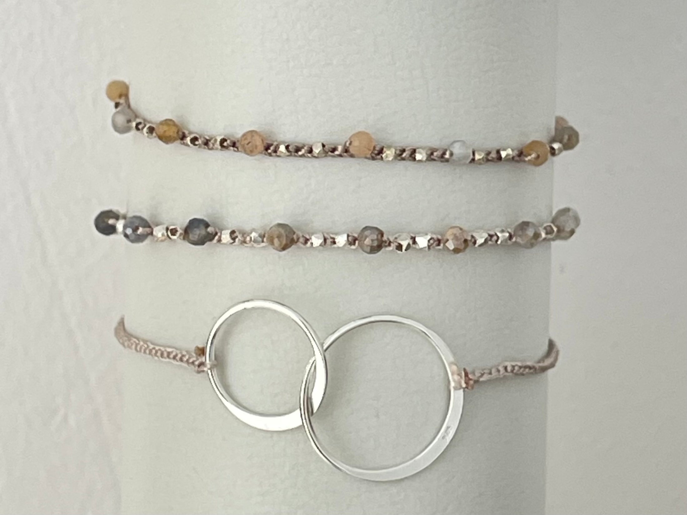 JASMINA exclusive mit echten Edelsteinen - Armband