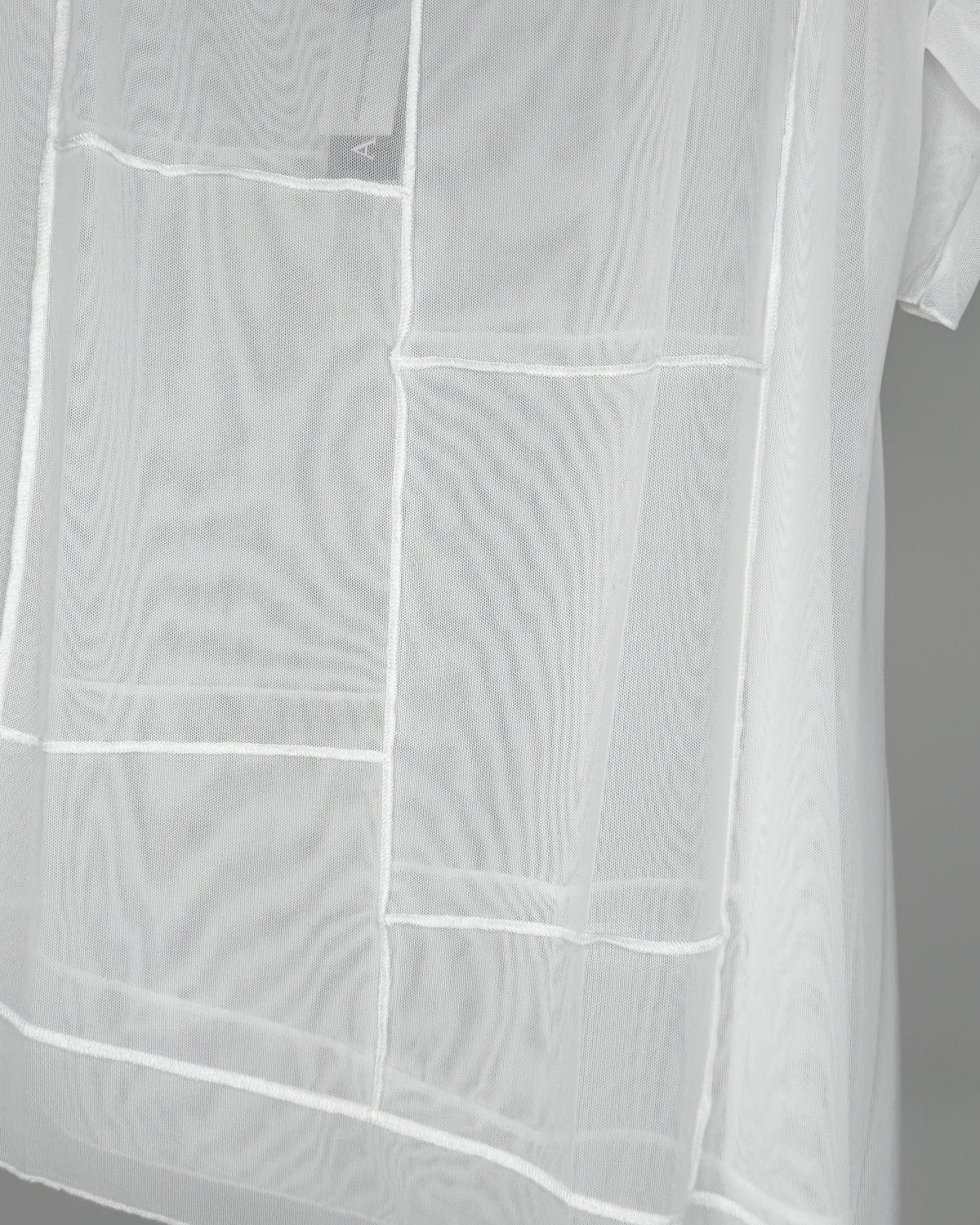 KAJA transparente Tunika – Weiß