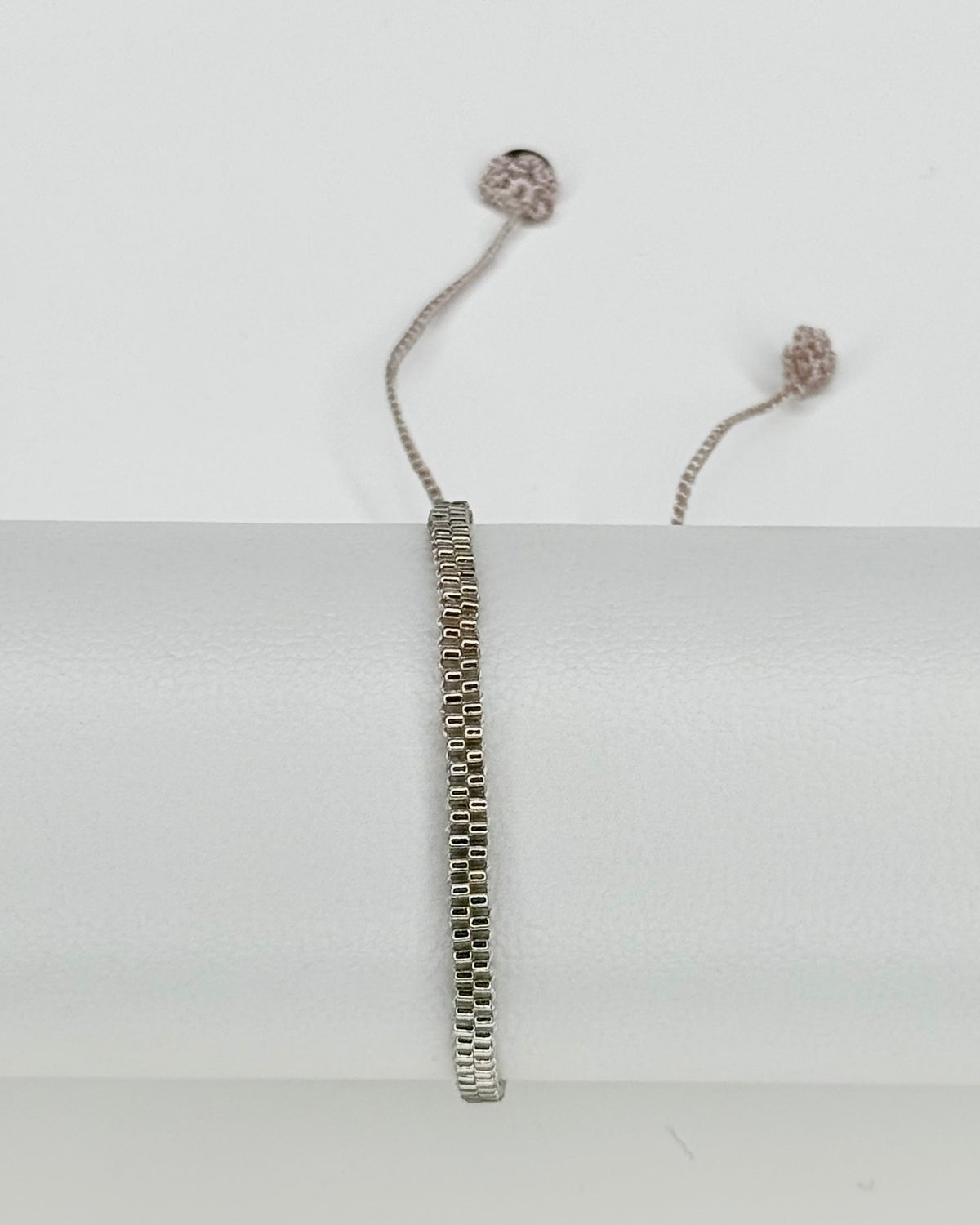 MAELYS exclusive - Tecnica Peyote - Braccialetto - sabbia metallizzato