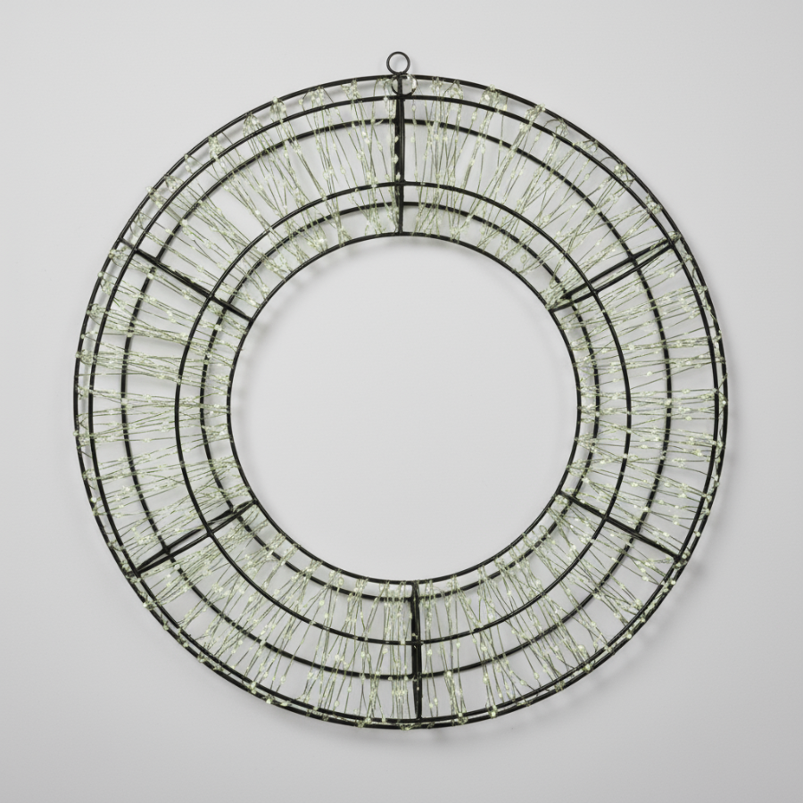 LED Wreath | Indoor & Outdoor | with Timer