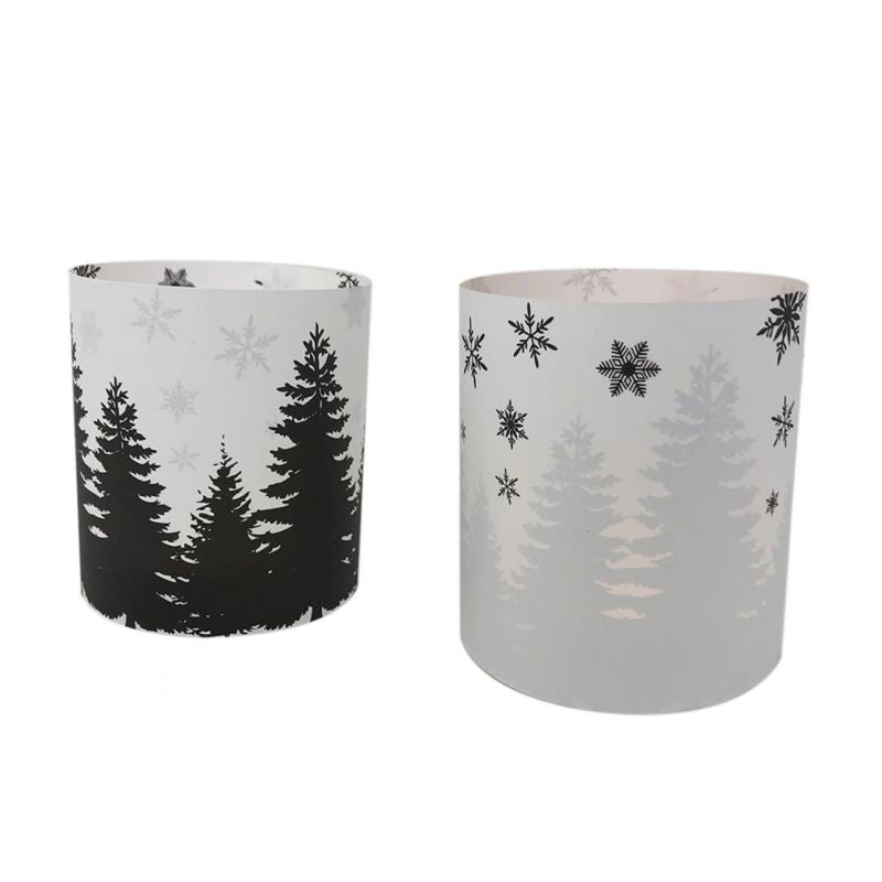 Licht & Schatten 2er Set Teelicht-Hülle