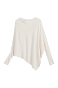 Bild in Galerie laden, LOVE ME NOW asymmetrischer Pulli - off white
