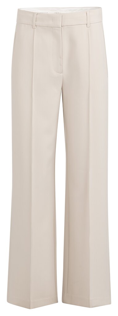 YAYA Hose mit weitem Bein Ziernähten  - Beige