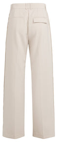 Bild in Galerie laden, YAYA Hose mit weitem Bein Ziernähten  - Beige
