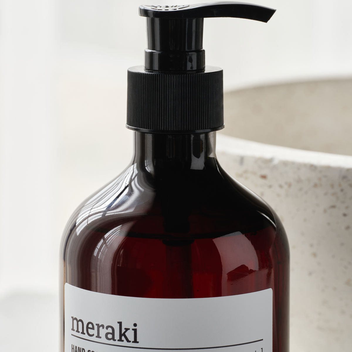 MERAKI Hand Soap - Pure Basic - 490ml Pumpflasche