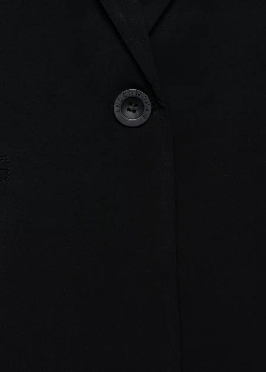 Blazer long PHILANA TRAVEL noir