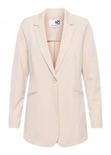 PHILANA - langer Blazer TRAVEL sand