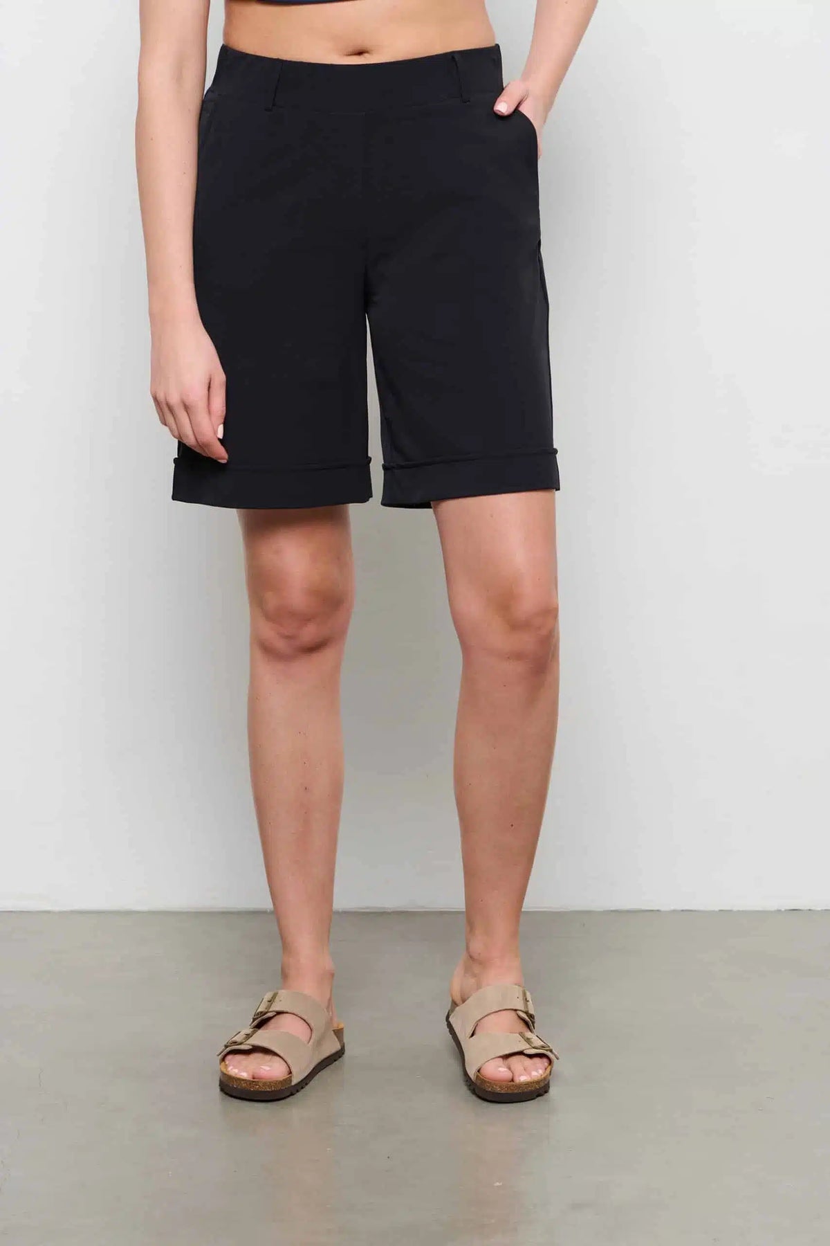 Shorts basiques PHILIS TRAVEL - noir