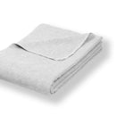 RIEMA Germany Kuscheldecke FINN 200x140 cm - BIO-Baumwolle - Hellgrau