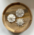 Bild in Galerie laden, Schneestern | Ø 8 cm | warmes grau
