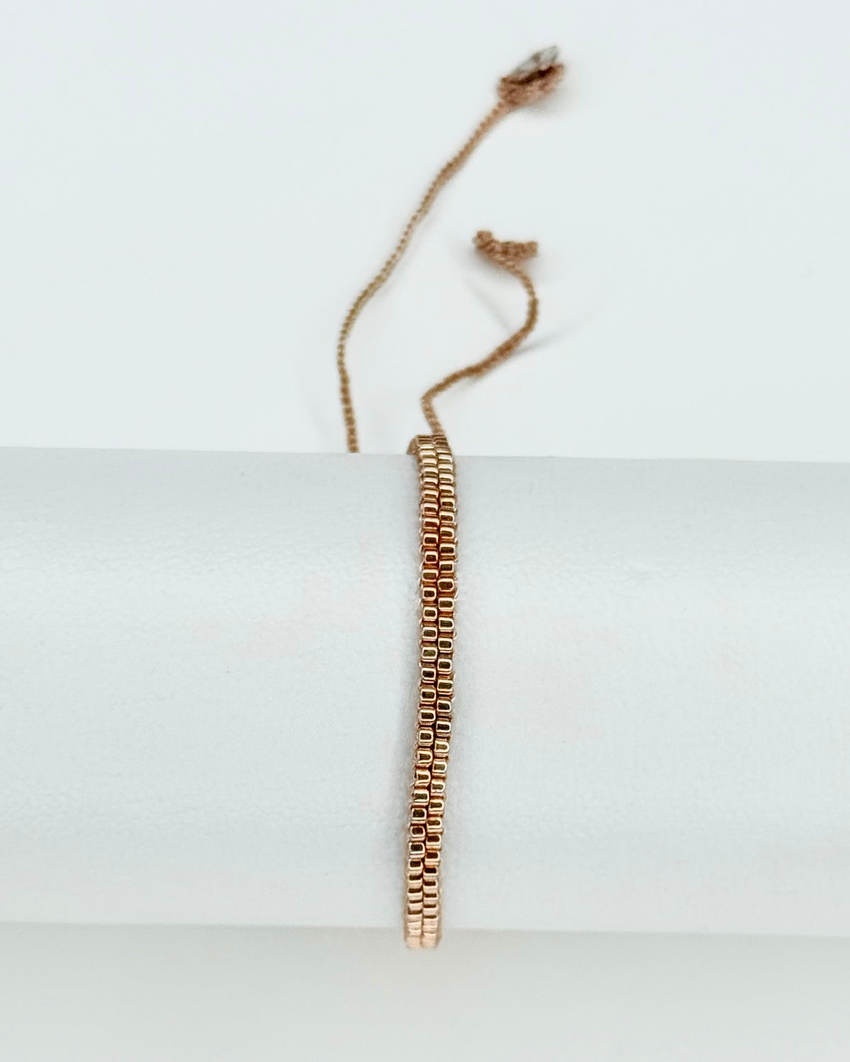 Armband peyote gold Schöne Beute
