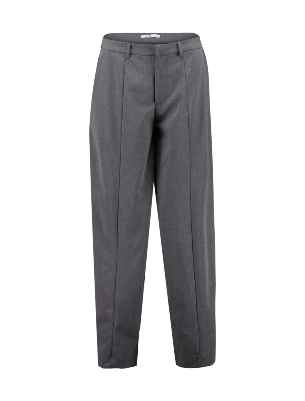 Baggy Hose mit schmalem Bein – Grau | Hailys