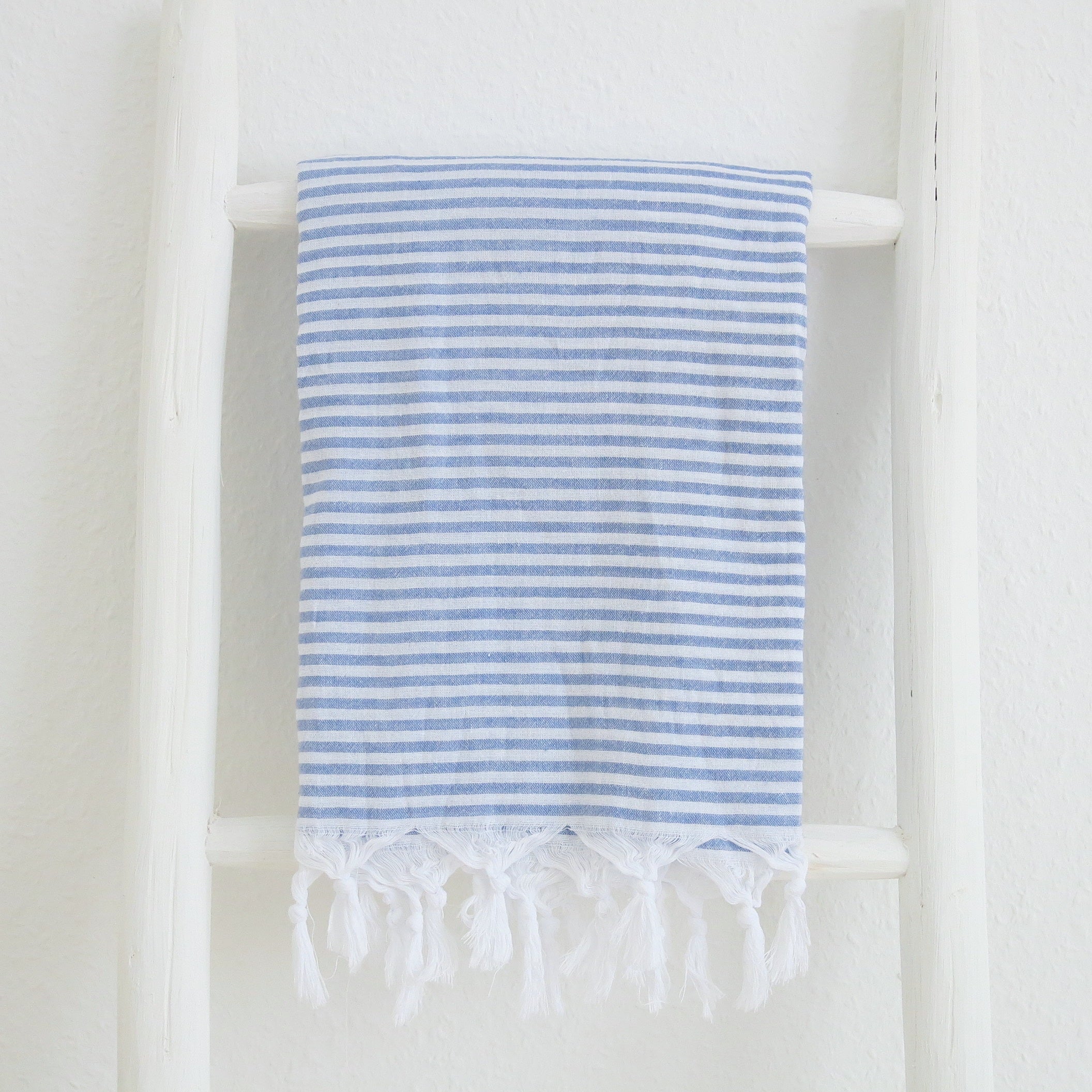 Baumwolltuch Streifen – Pareo, Sarong & Strandtuch aus 100% Baumwolle