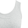 Bild in Galerie laden, YAYA Ärmelloses Top gerippt - Grau
