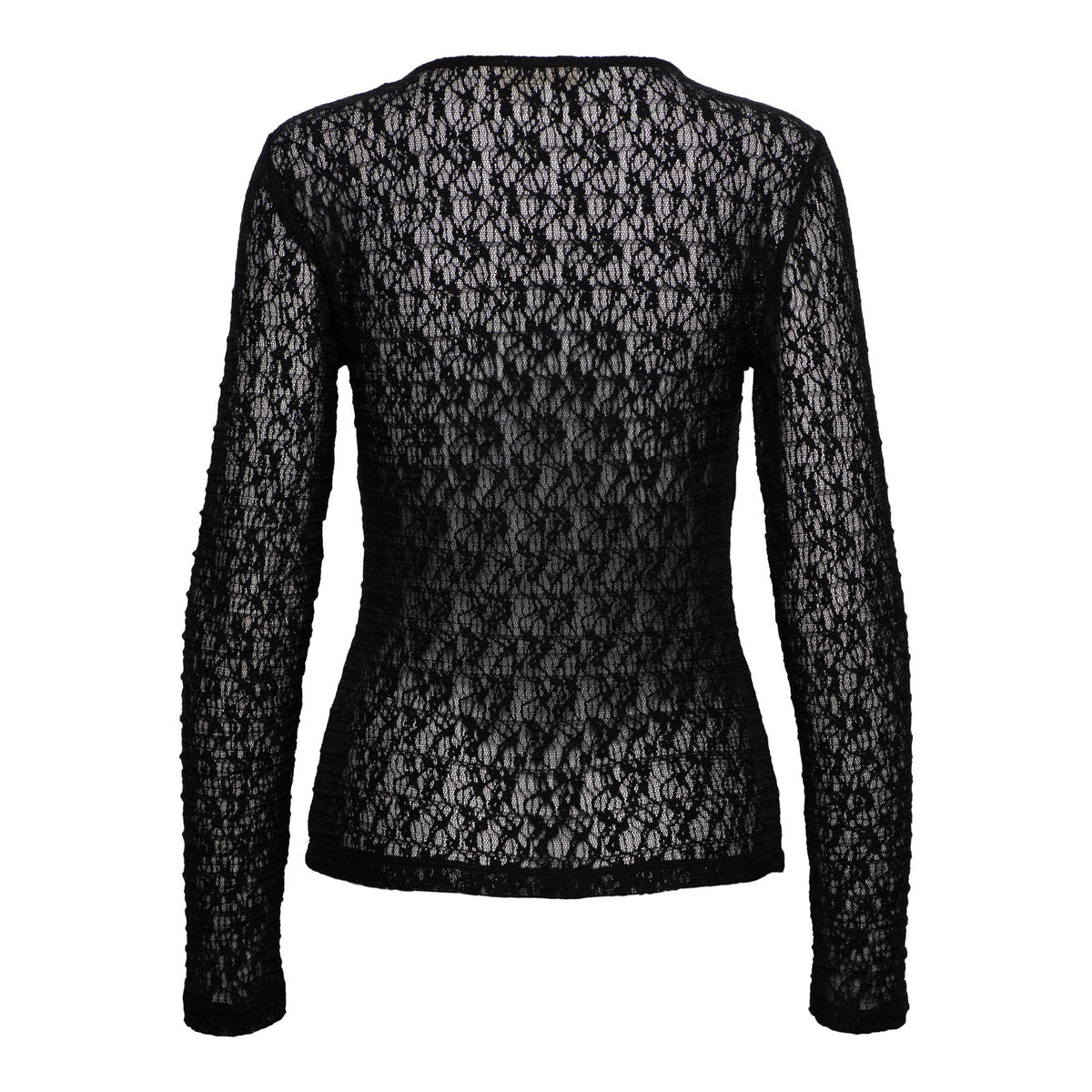 &Co Woman Spitzenshirt TRIS LACE Schwarz