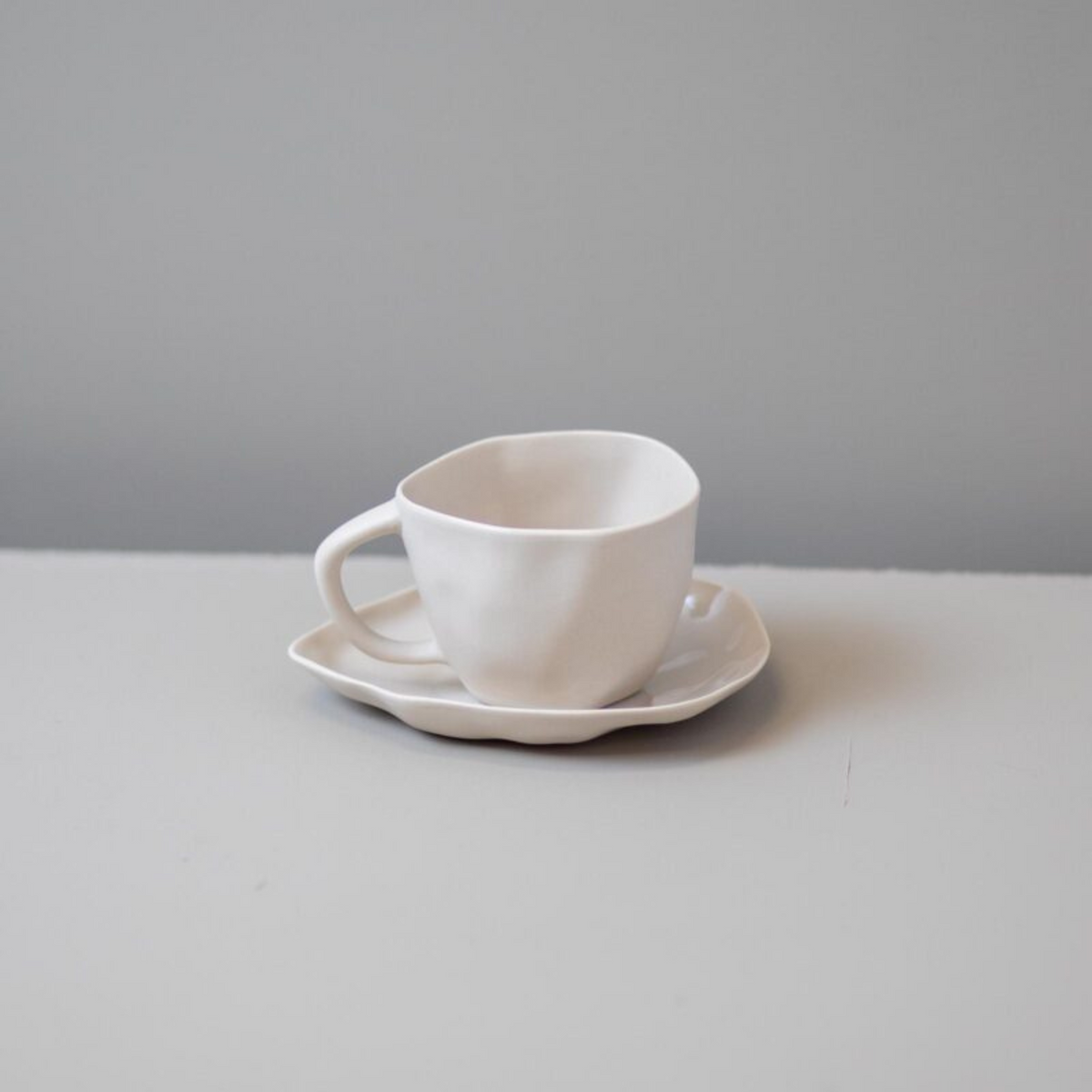 BeHome Tazzina da espresso con piattino TAM in gres 100 ml