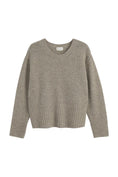 Bild in Galerie laden, FEEL ME - Strickpullover taupe
