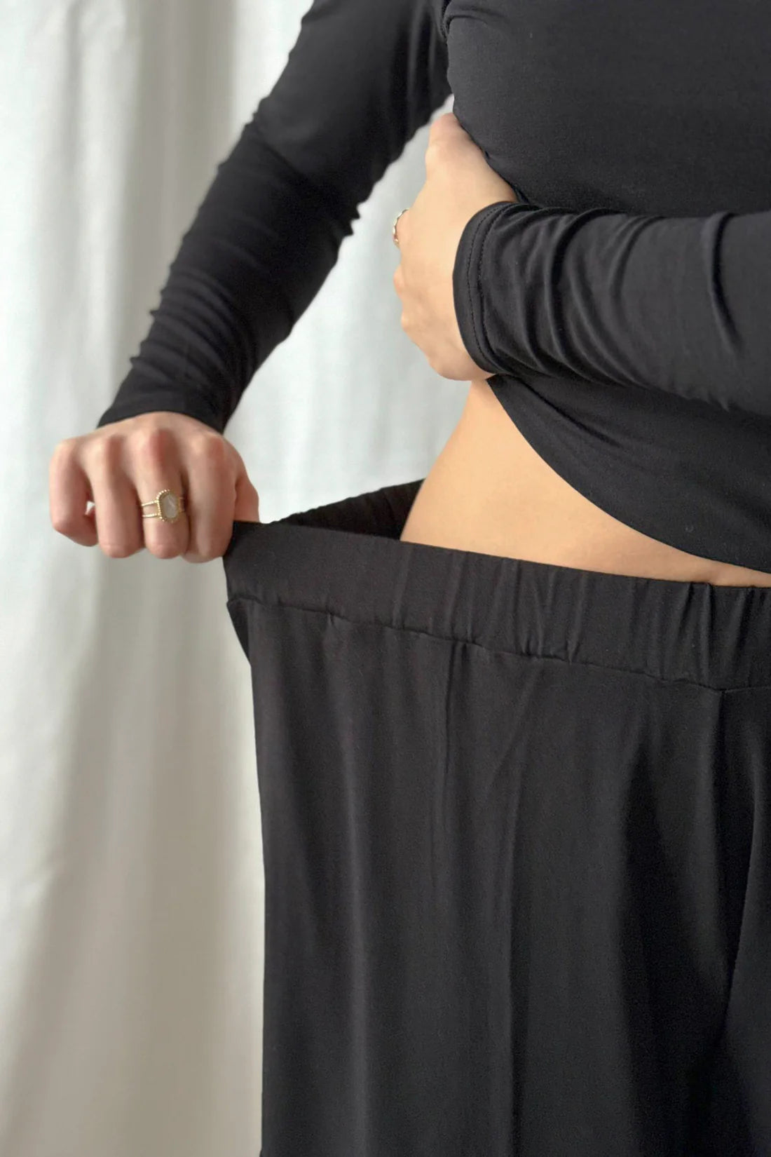 Shorts in pizzo Bamboo neri